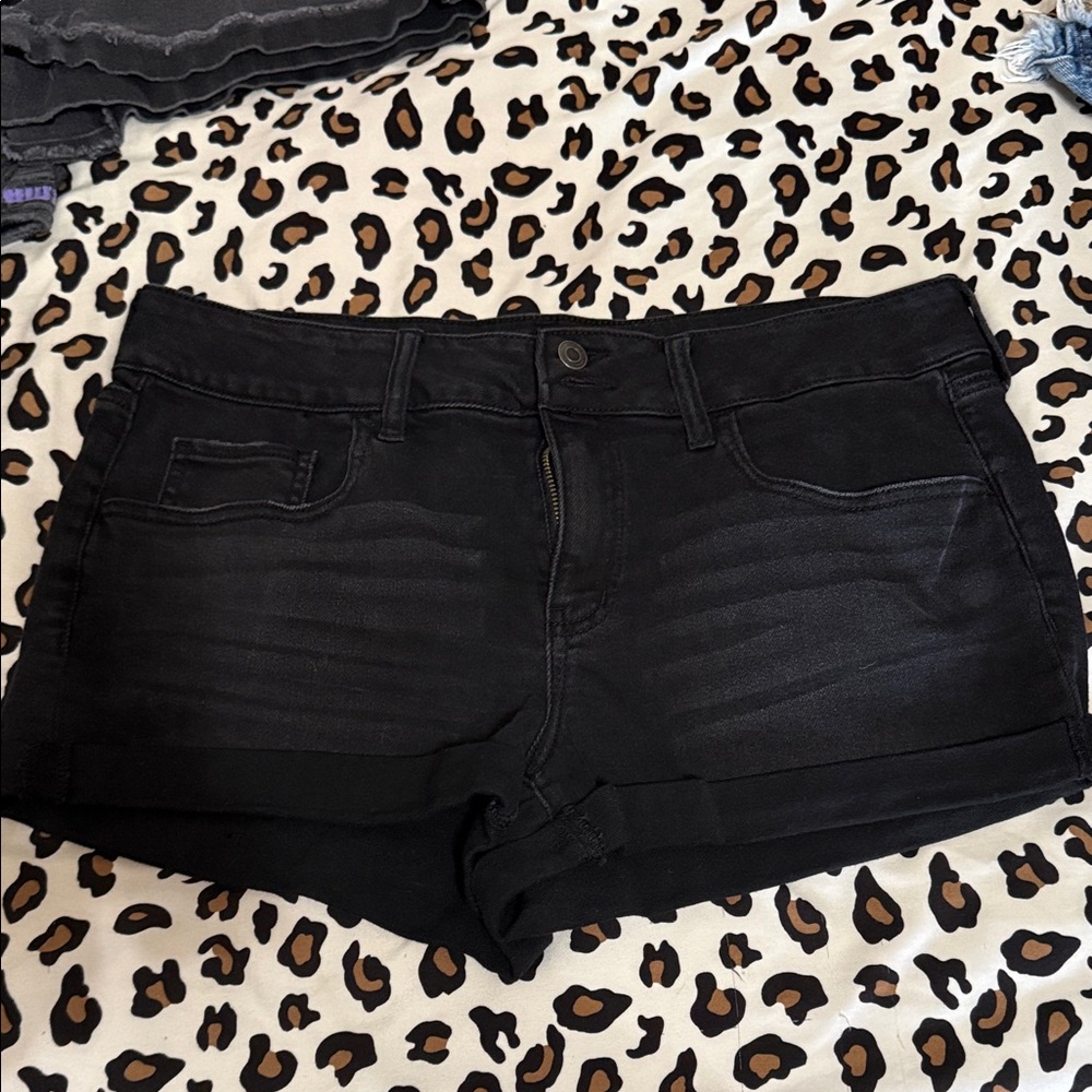 SO Women's Dark Denim Jean Shorts